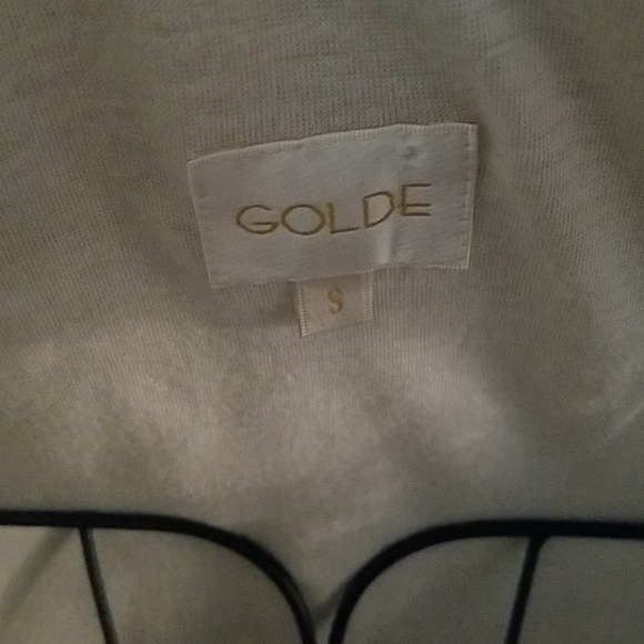 Golde Sleeveless Leather Jacket Vest - Picture 4 of 5